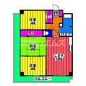 【間取り】 | メルローズ３０の間取り
