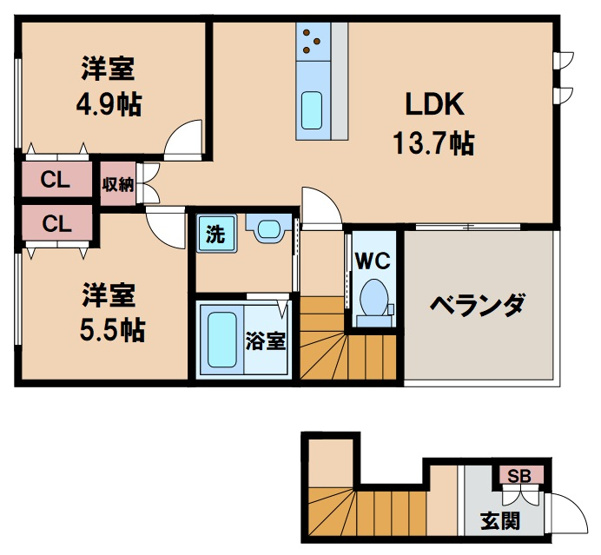 【間取り】 | グレース晴明丘