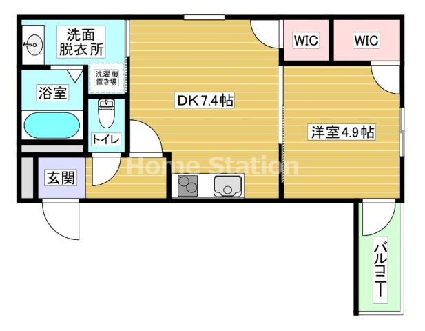 【間取り】 | フジパレス福島Ⅰ番館