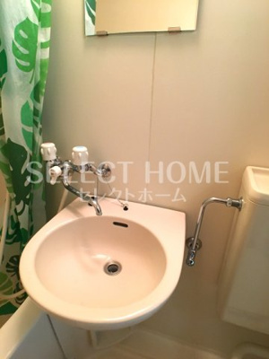 【洗面所】 | メイプル羽根北 | 脱衣スペースもあります