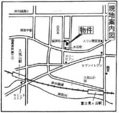 【地図】 | マルベリー久我山(賃貸一戸建て) | マルベリー久我山(賃貸一戸建て)