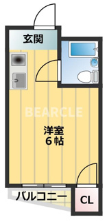 【間取り】 | パルハイツウエダ