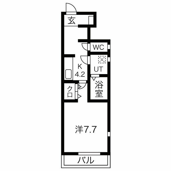 クリスタルの間取り