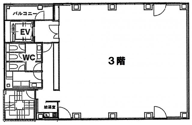 ＬＩＮＥ ＶＩＥＷ 京橋の間取り