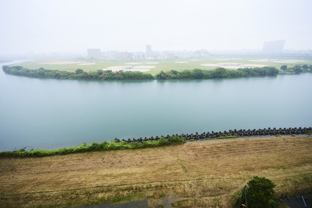 フジトピア川崎（川崎市幸区戸手4丁目）の展望|上階角部屋につき、陽当たり・眺望・風通し良好！ ２面バルコニー！