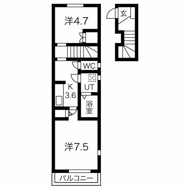 クリスタルの間取り