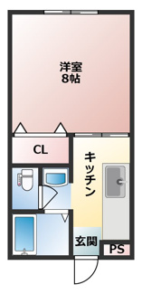 【間取り】 | コーポハーブ