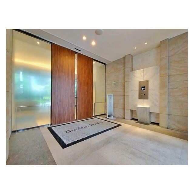 クレストプライムレジデンス　アベニュー壱番館　（川崎市幸区新小倉）のエントランス|共用施設