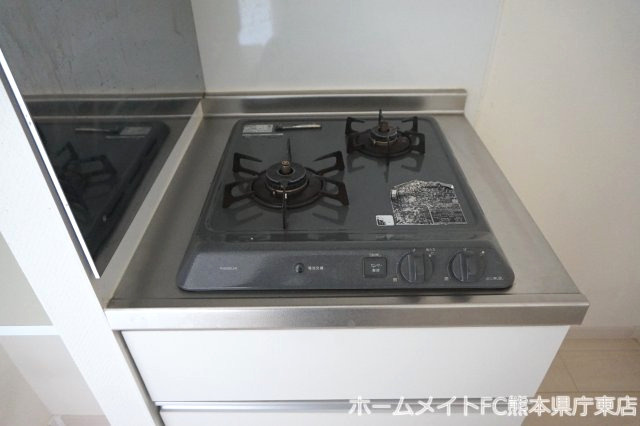 熊本市中央区弥生町のアパートのキッチン