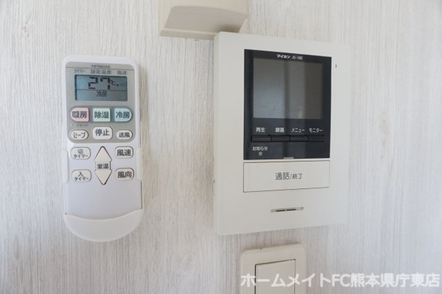 熊本市中央区弥生町のアパートのセキュリティ