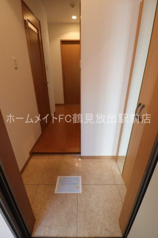 パレスハナテンの玄関