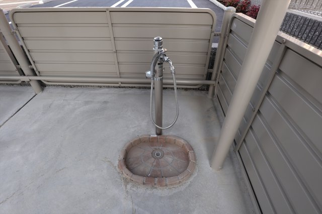 プランタンＧの設備|ペット足洗い場