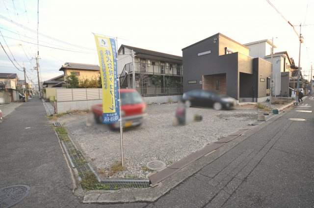 クロワールタウン別所町　新築の外観|現況：更地（令和3年11月撮影）