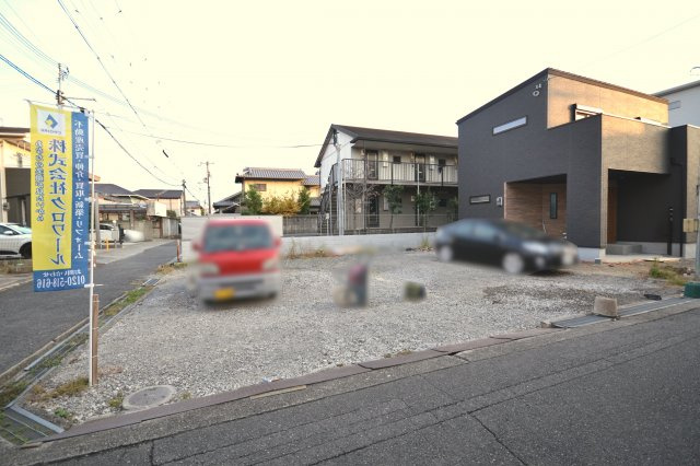 クロワールタウン別所町　新築の前面道路含む現地写真|岸和田駅まで徒歩６分！閑静な住宅地（令和3年11月撮影）