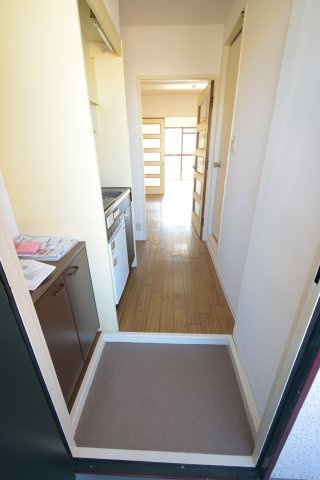 ラパンジール阿波座の玄関