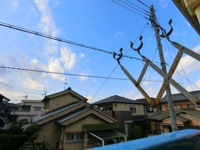 暁２１-0号館のバルコニー