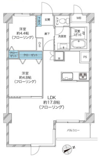 【間取り】 | 【高層階】豊栄荻窪ステーションプラザ | 【高層階】豊栄荻窪ステーションプラザ