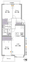 【間取り】 | 【眺望良好】明大前パークホームズ