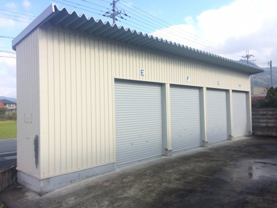 【外観】 | ガレージＹ＆Ｓ | 前面道路より撮影