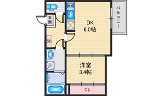 【間取り】 | ハーモニーテラス御器所Ⅱ | 略図の為、現状優先