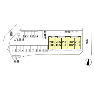 【区画図】 | セジュール杏SAKU