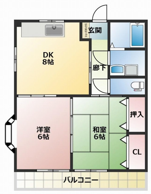 あざみのスクエアの間取り