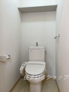 広島市安佐北区三入１丁目のアパートのトイレ