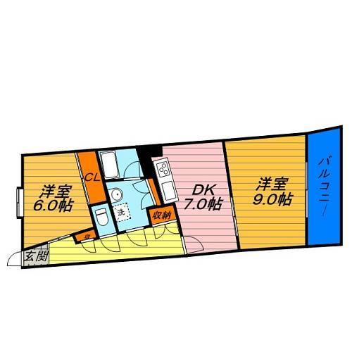 【間取り】 | 天神橋ハイム