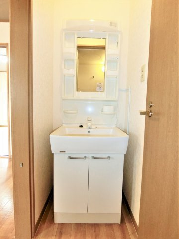 グリーンカサマハイツの洗面所