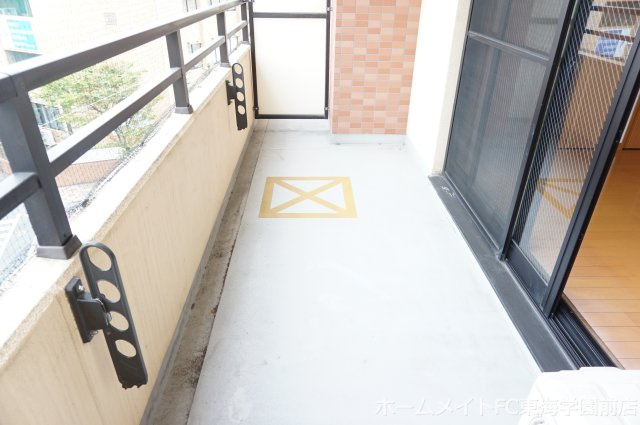 熊本市中央区九品寺１丁目の賃貸マンションのバルコニー