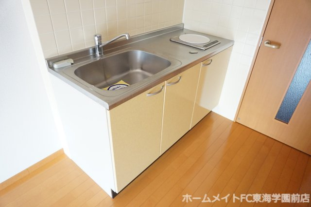 熊本市中央区九品寺１丁目の賃貸マンションのキッチン