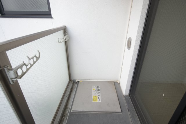 ベルエ難波西のバルコニー