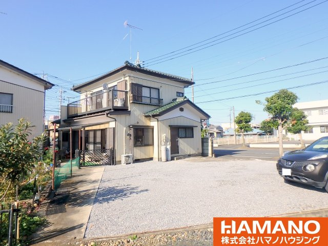 筑西市下中山中古戸建の外観|外はこのようになっています