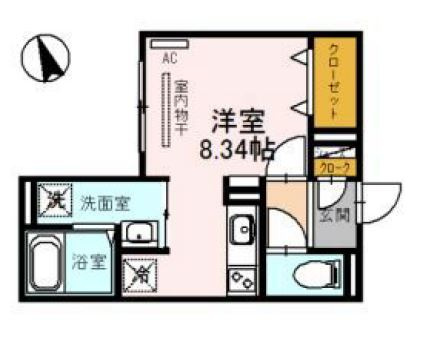 D-room Futaba2の間取り