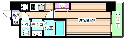 【間取り】 | パークヒルズ弁天町Reve