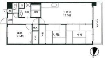 ★大阪モノレール線「柴原阪大前」駅から徒歩6分★閑静な住宅街★高台に立地★ユニライフ刀根山2階♪の画像