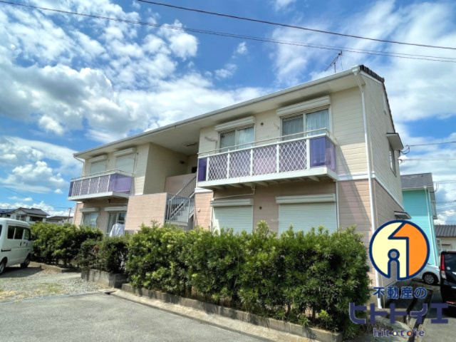 リバーサイドハイツBの外観|物件の外観です