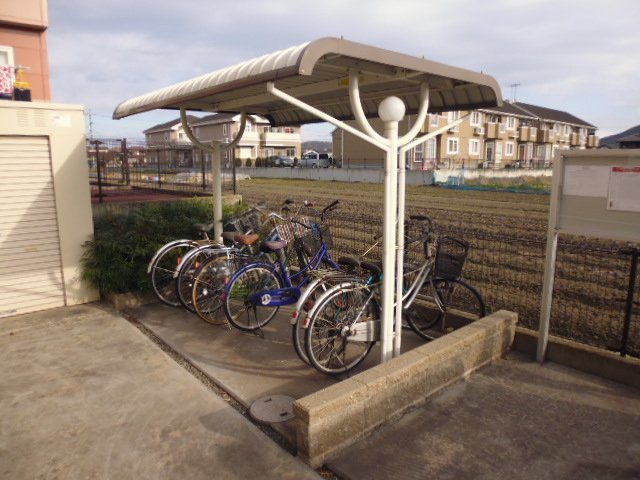 クリアンシエルのその他共用部分|駐輪場