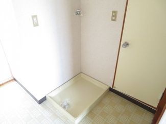 【設備】 | 橘ハイツ | 洗濯機置き場