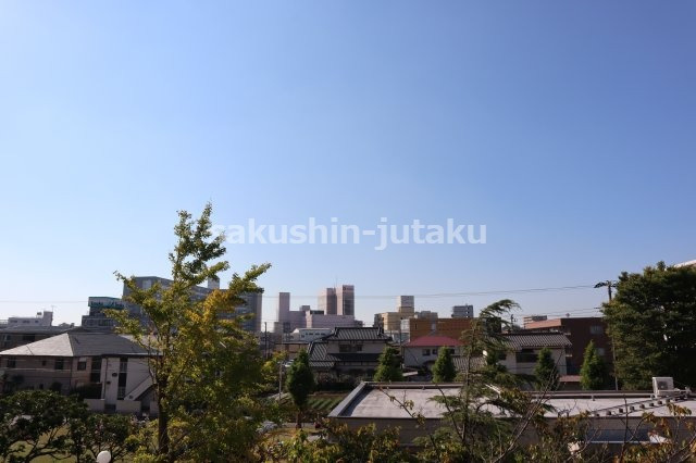 菊田ハイツ　の展望|前面棟無しにつき陽当り・眺望良好です。