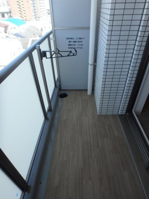 【バルコニー】 | プレサンスOSAKADOMECITYワンダー