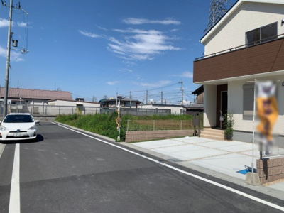 【前面道路含む現地写真】 | 大津市本堅田6丁目5付近　新築分譲