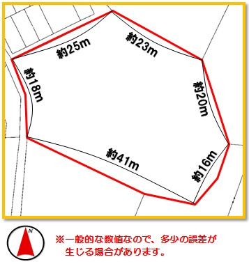 【区画図】 | 沖縄市登川(465.54坪)