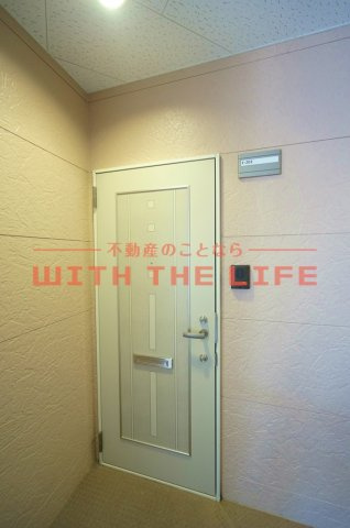 レジデンスペガサス【キャッシュバック対象物件】の玄関|毎日通る玄関はこちらです