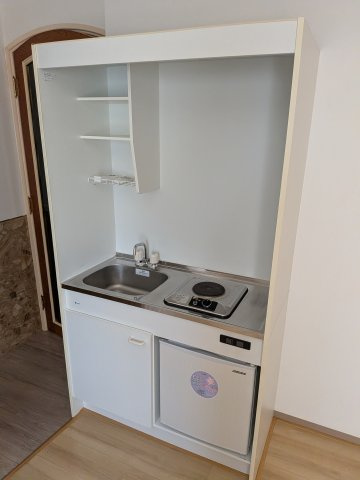 【キッチン】 | シンエイ第８東船橋マンション | 料理がしやすいシステムキッチンです