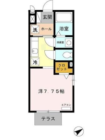 ミナージェの間取り