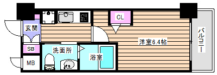 【間取り】 | エステムコート難波WESTSIDEⅡベイフレックス