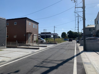 【前面道路含む現地写真】 | 大津市本堅田6丁目1付近　新築分譲