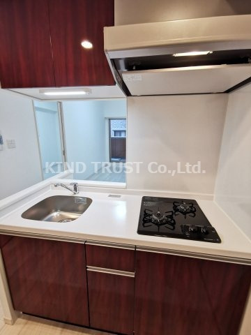 La Douceur天満のキッチン|カウンターキッチンです