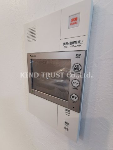 La Douceur天満のセキュリティ|モニター付きインターホンです